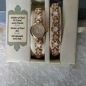 Watch and matching bracelet